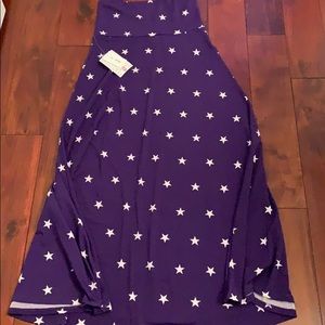 LuLaRoe maxi skirt